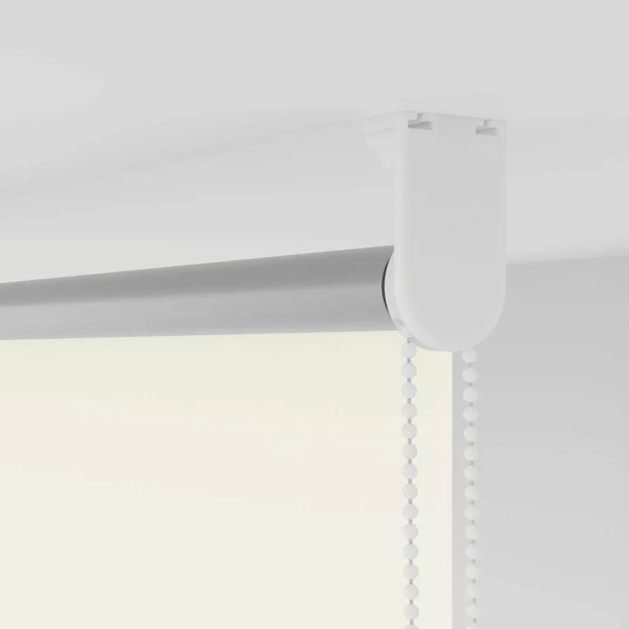 Store enrouleur occultant blanc cassé 155x150 cm largeur tissu - 13