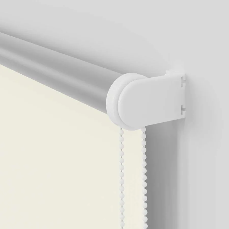 Store enrouleur occultant blanc cassé 150x230 cm largeur tissu - 11