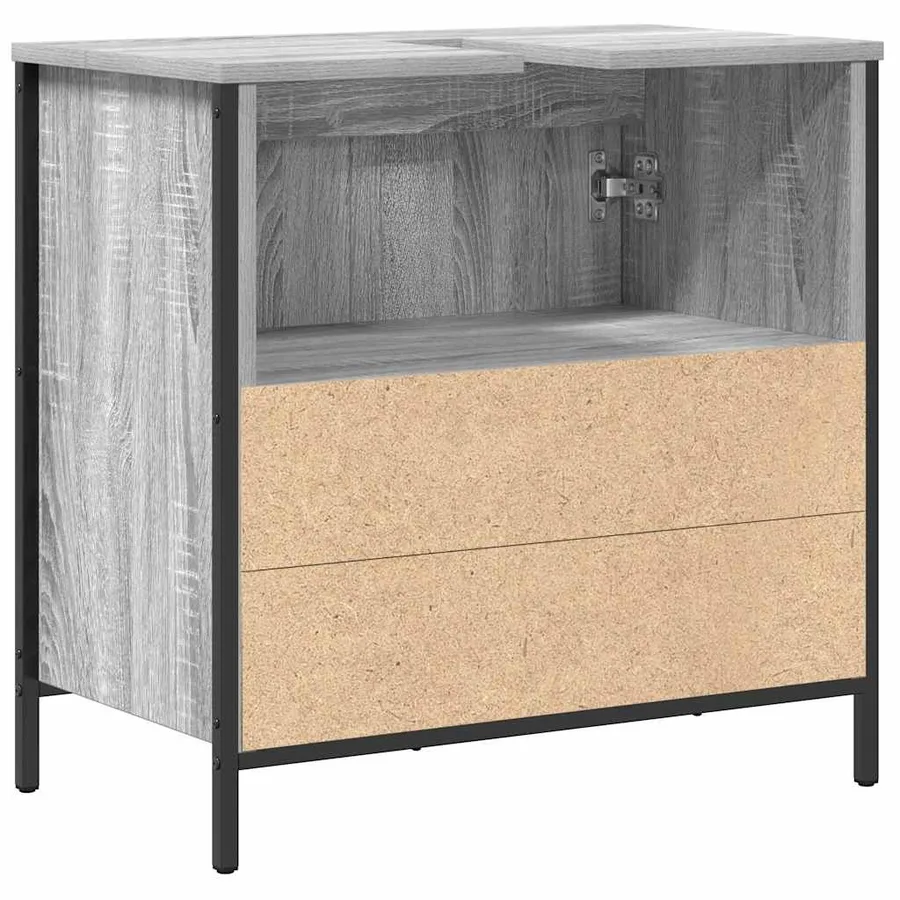 Meuble de salle de bain avec lavabo 60x34,5x60 cm - 8