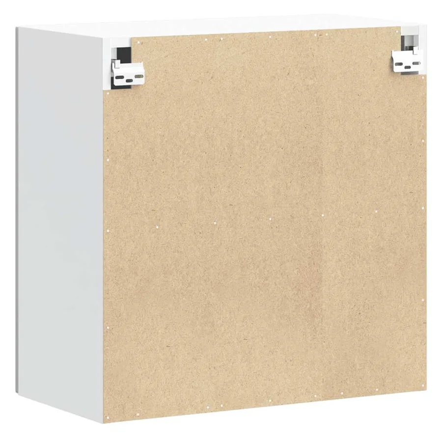 Armoire murale de cuisine Lucca blanc brillant bois ingénierie - 8