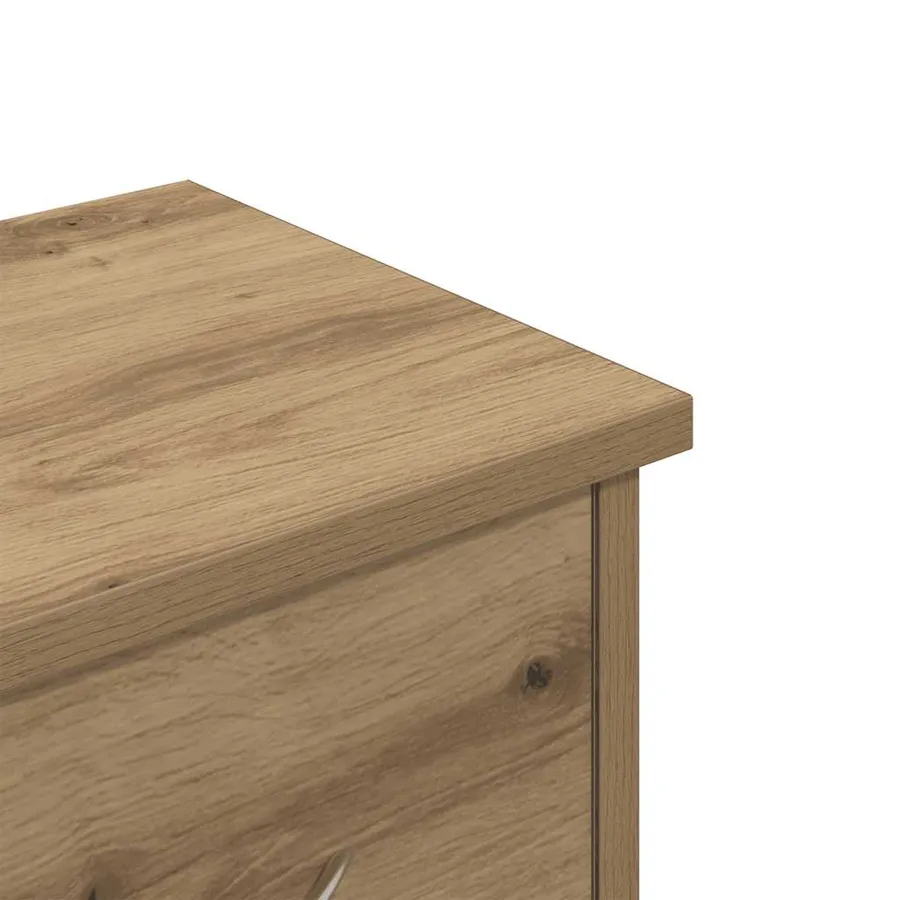 Armoire murale chêne artisanal 60x26x18,5 cm bois d'ingénierie - 8