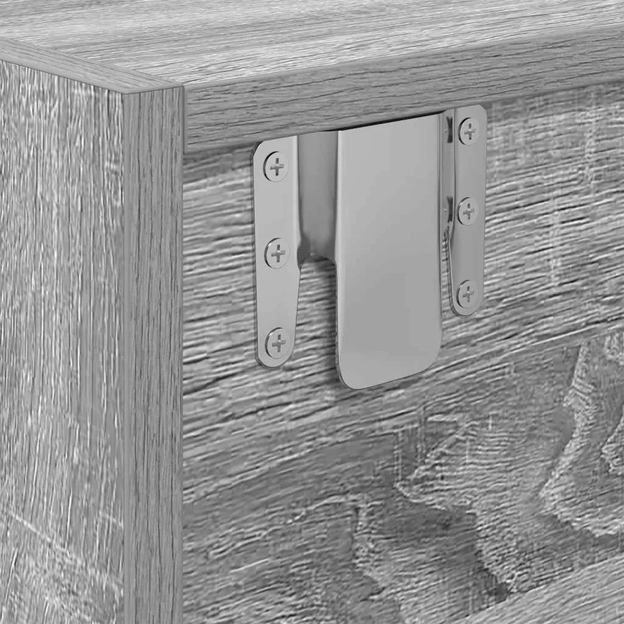 Meubles TV 2 pcs sonoma gris 80x31x25,5 cm bois d'ingénierie - 10