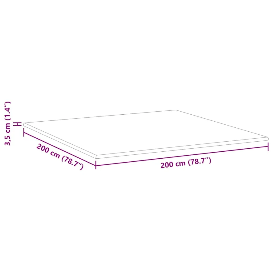 Surmatelas en mousse à mémoire 200 x 200 cm Thick Doux Blanc - 12