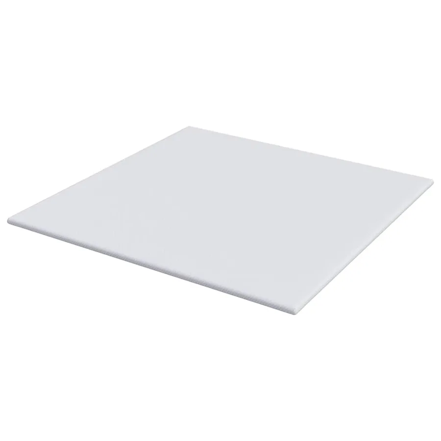 Surmatelas en mousse à mémoire 200 x 200 cm Thick Doux Blanc - 5