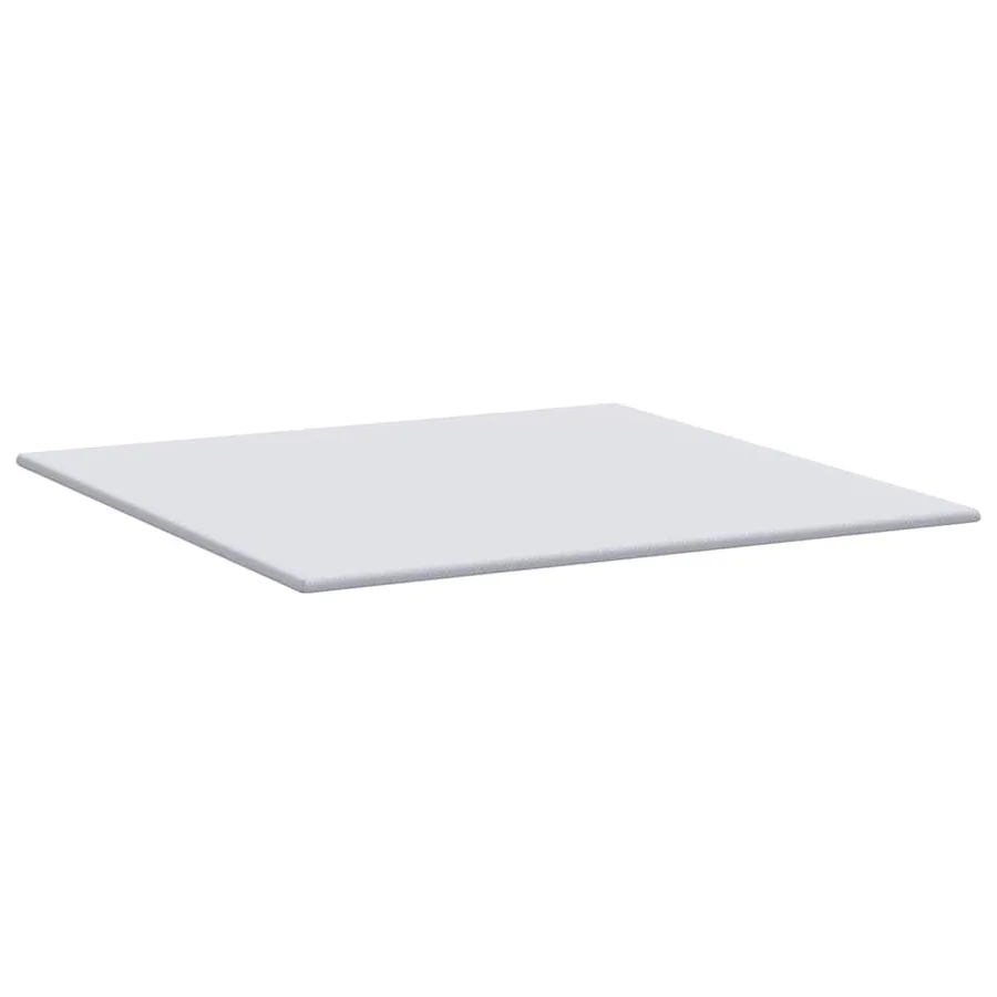 Surmatelas en mousse à mémoire 200 x 200 cm Thick Doux Blanc - 6