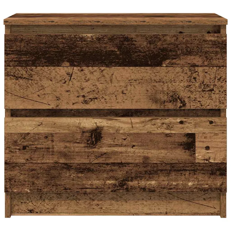 Meuble TV vieux bois 60x35x54 cm bois d'ingénierie - 6