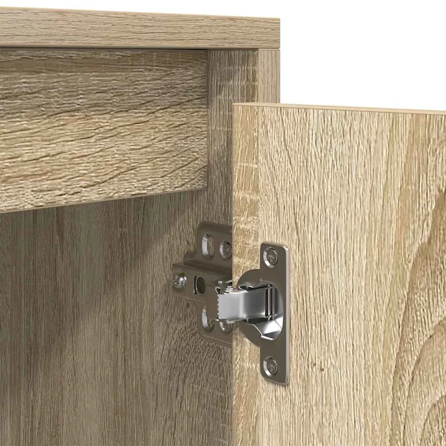 Meuble TV chêne sonoma 188,5x41x50 cm bois d'ingénierie - 10