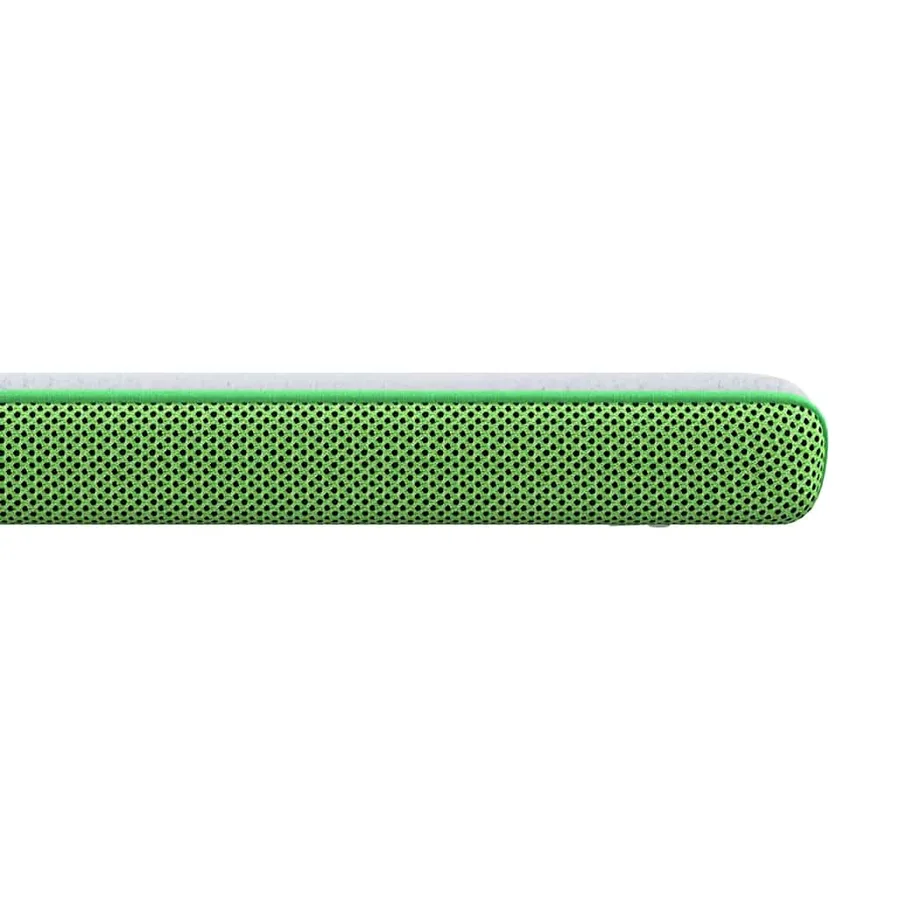 Surmatelas Blanc et vert 90 x 200 cm Tissu Jacquard - 6