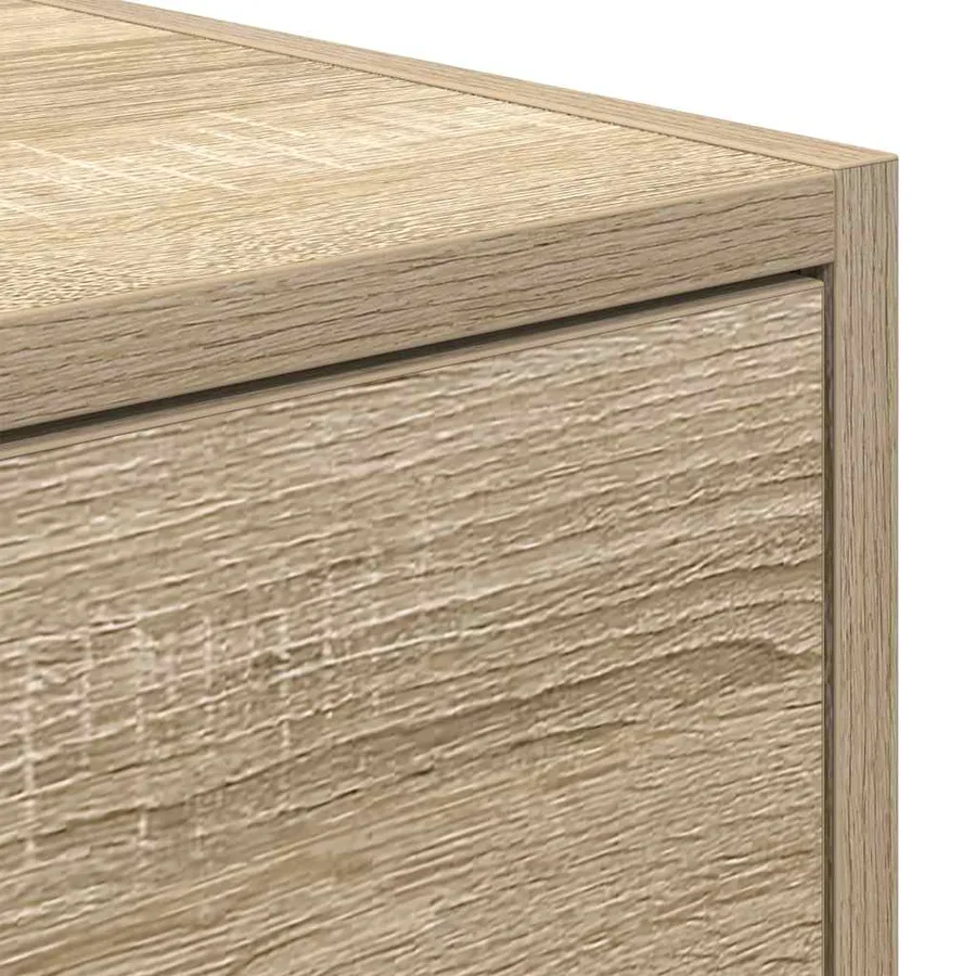Meubles TV 2 pcs chêne sonoma 60x31x25,5 cm bois d'ingénierie - 9