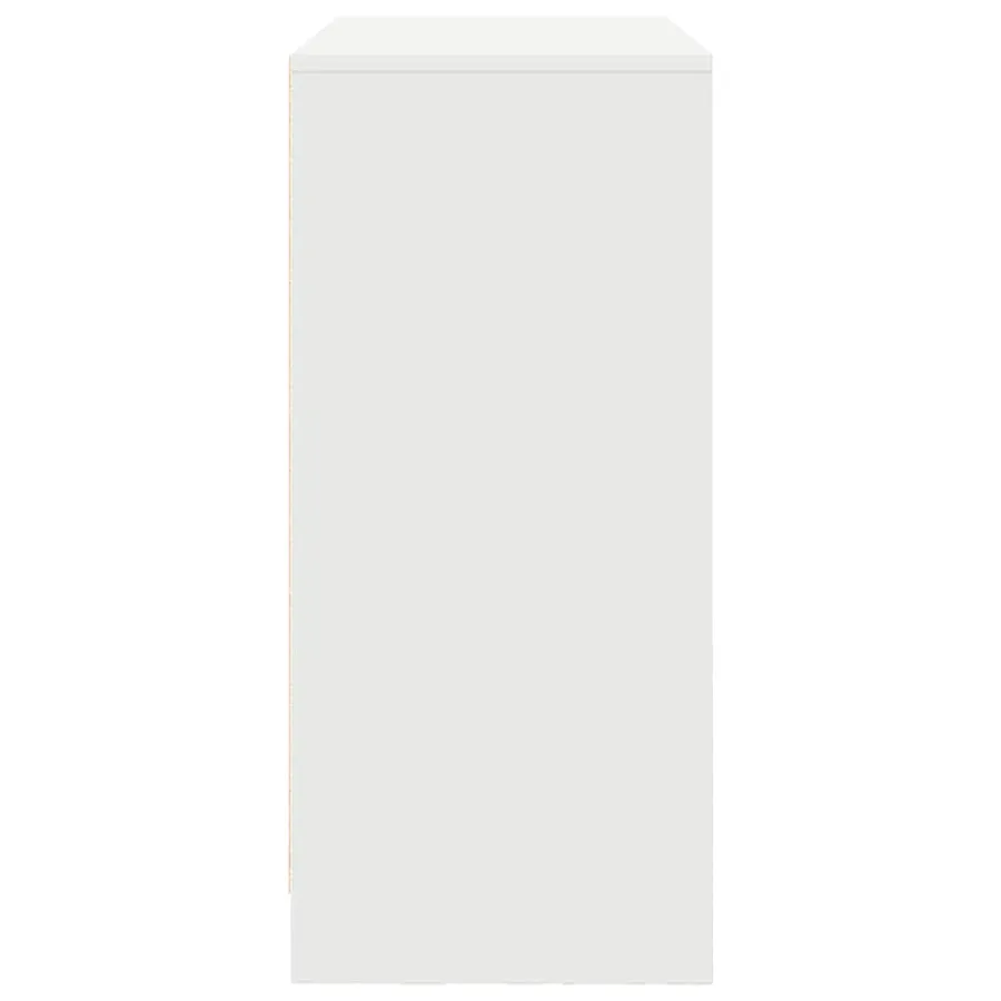 Buffet avec tiroirs et portes blanc 70,5x34x74,5 cm - 7