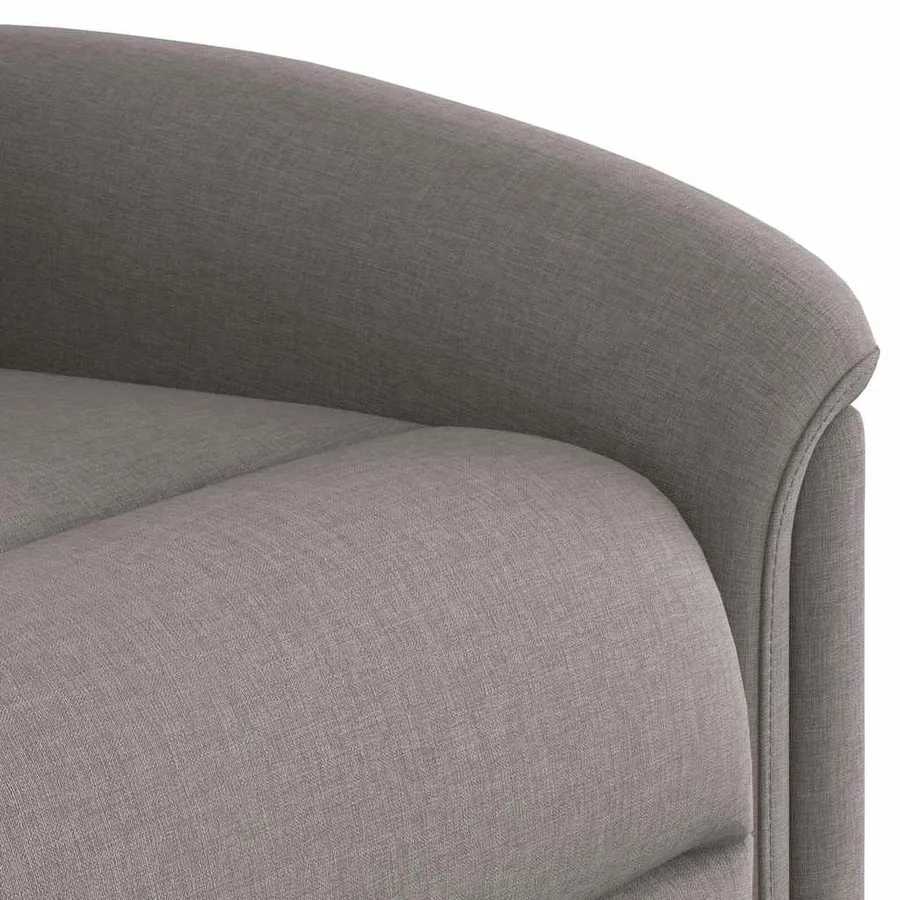 Fauteuil inclinable électrique Taupe Tissu - 11