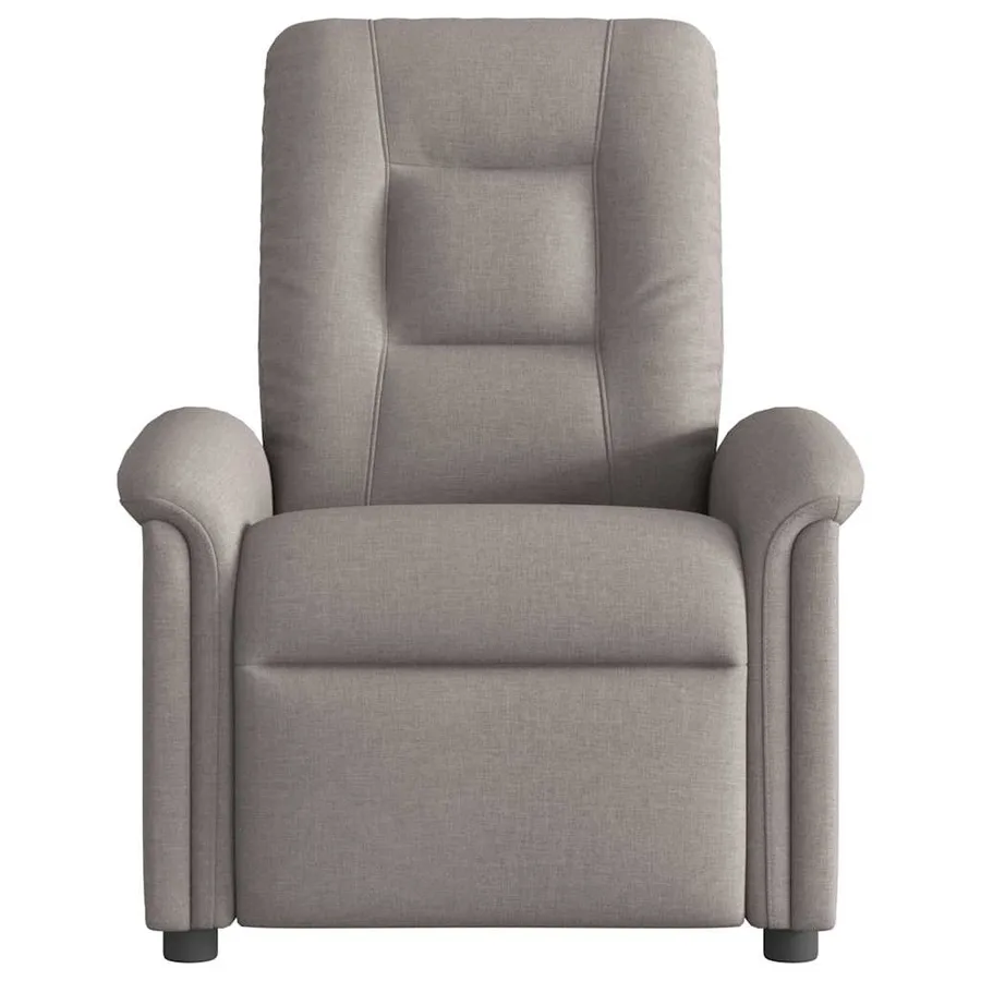 Fauteuil inclinable électrique Taupe Tissu - 5