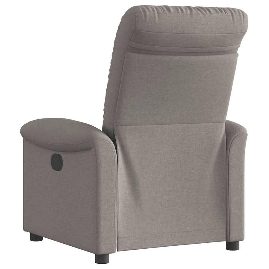 Fauteuil inclinable électrique Taupe Tissu - 7