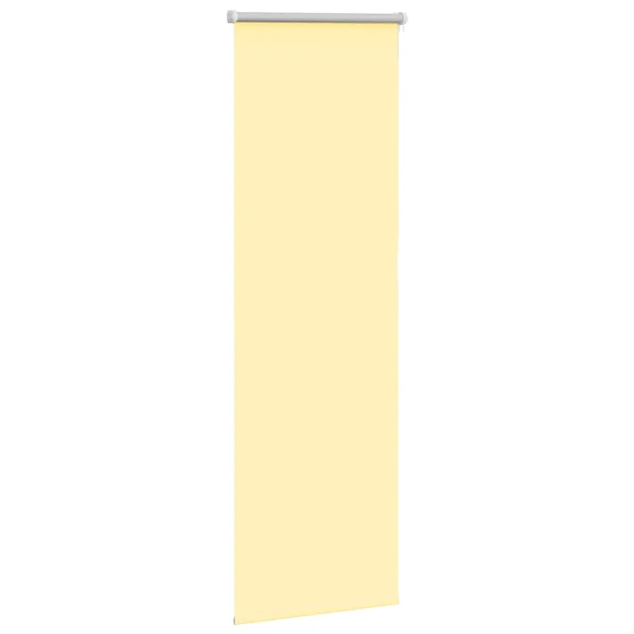 Store enrouleur occultant jaune largeur du tissu 35,7 cm - 3