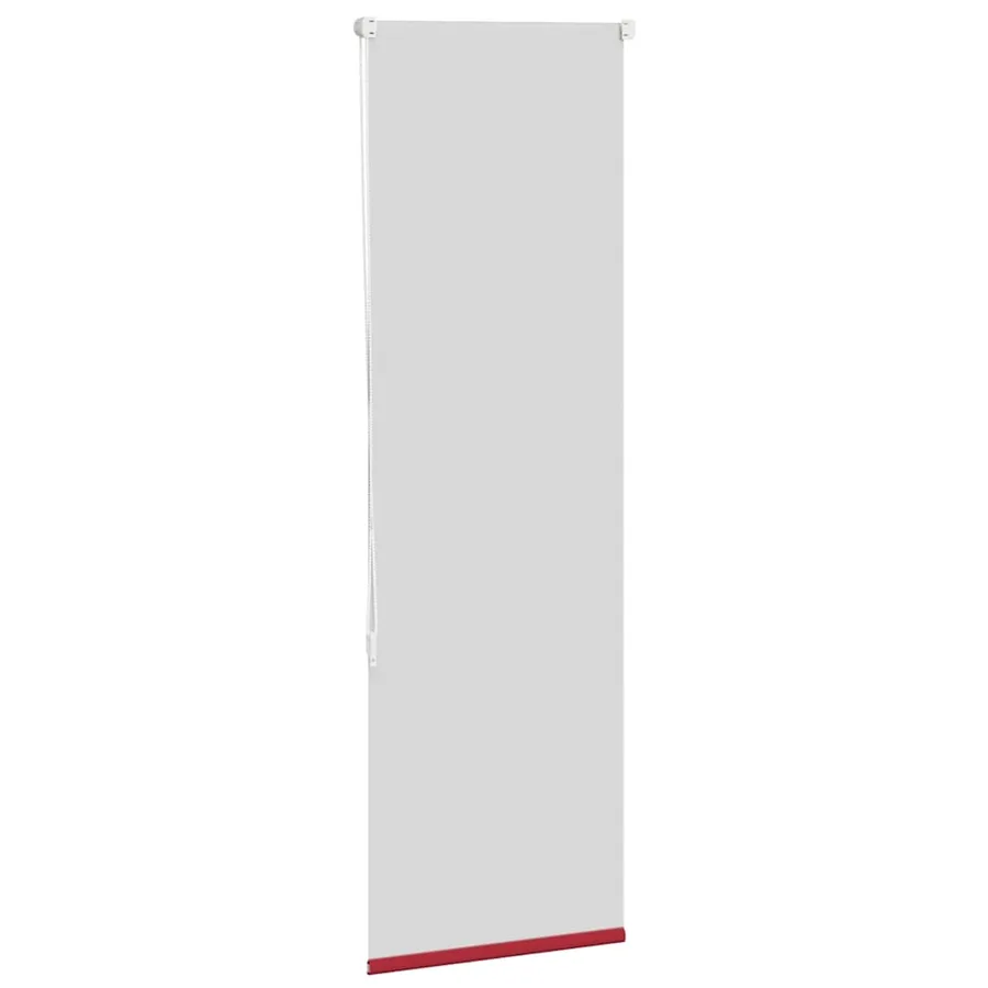 Store enrouleur occultant rouge largeur du tissu 50,7 cm - 4