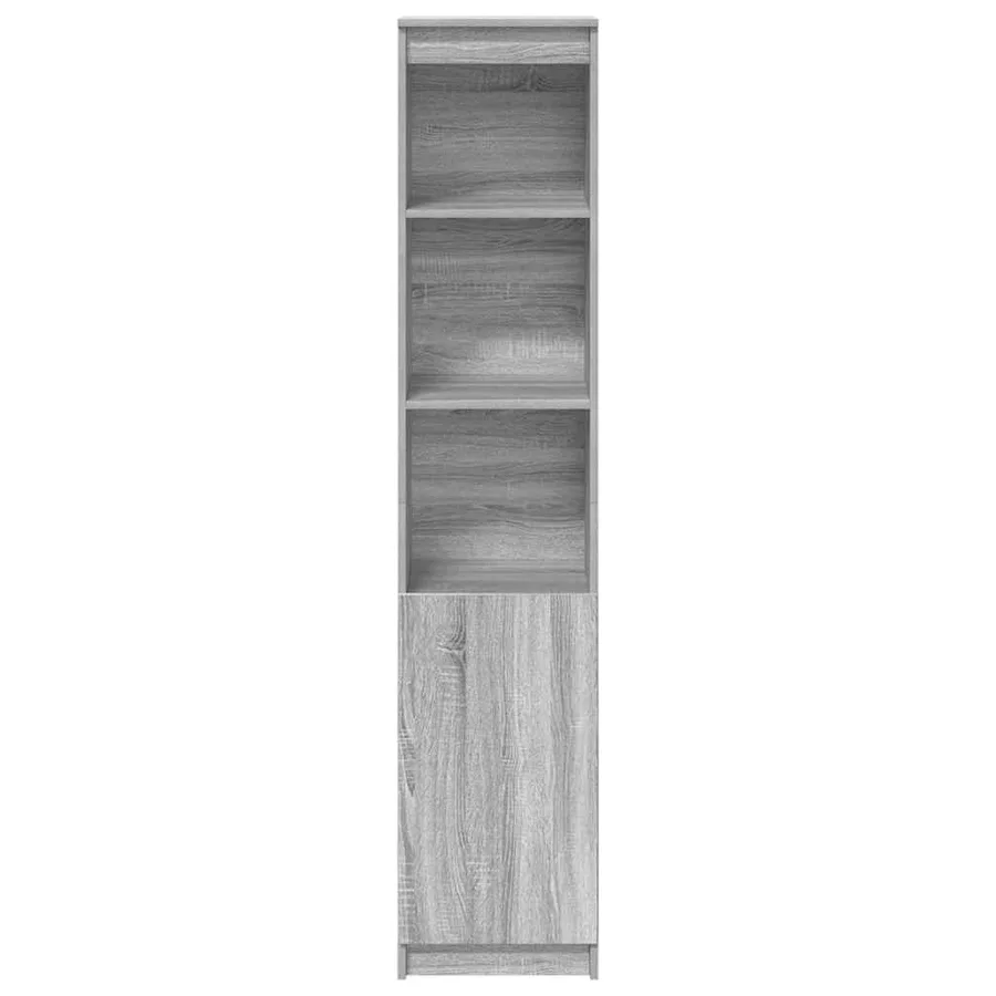 Buffet sonoma gris 37,5x35x180 cm bois d'ingénierie - 5