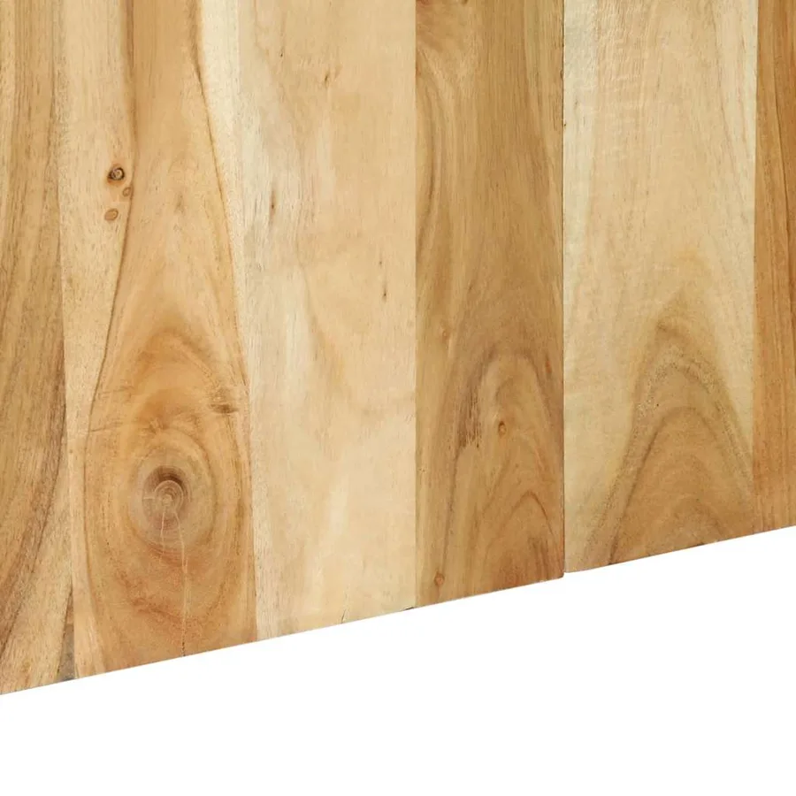 Tête de lit 140 cm bois d'acacia massif - 7