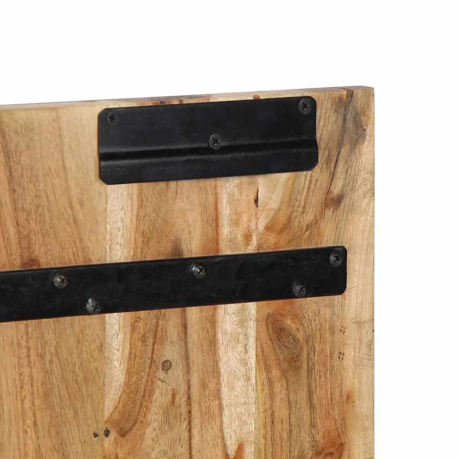 Tête de lit 140 cm bois d'acacia massif - 8