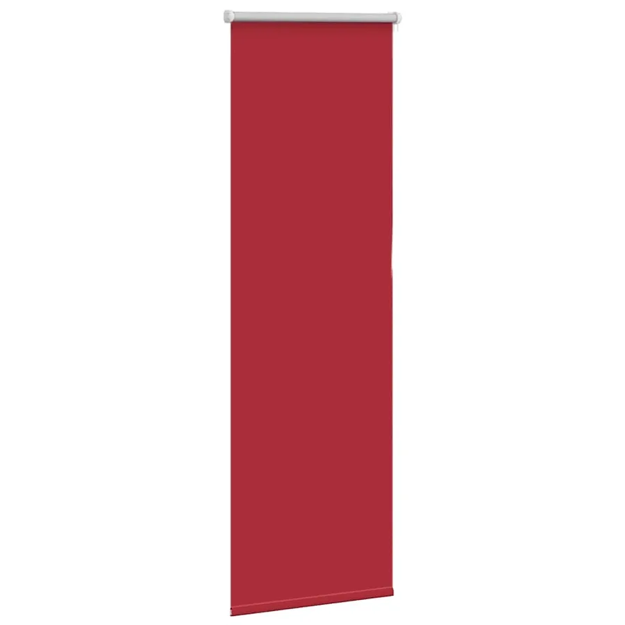 Store enrouleur occultant rouge largeur du tissu 50,7 cm - 3