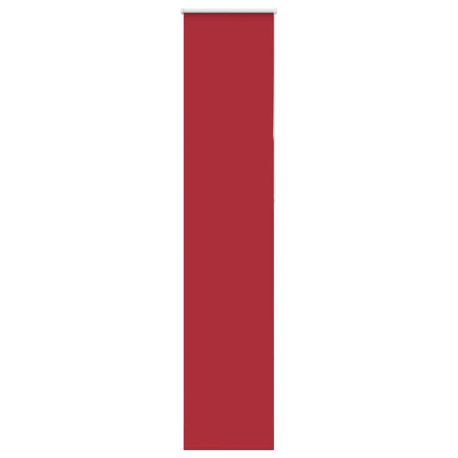 Store enrouleur occultant rouge largeur du tissu 35,7 cm - 2