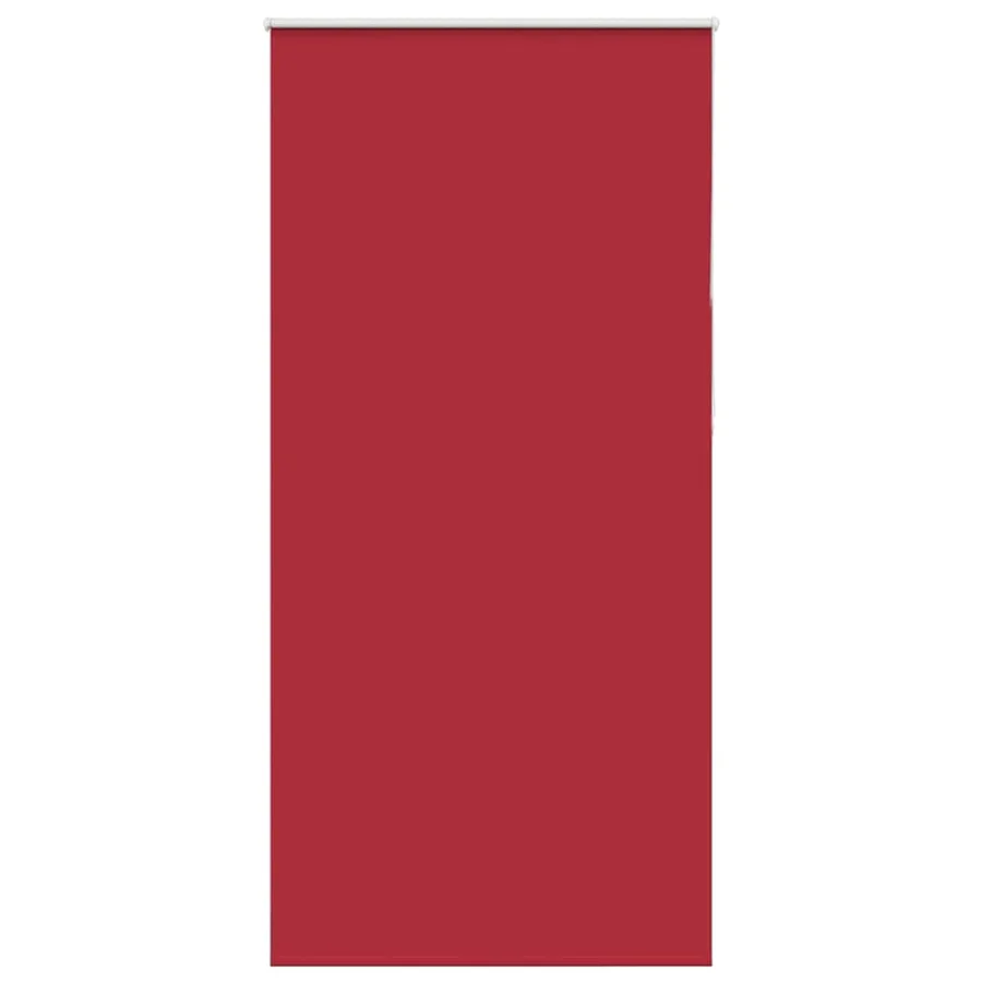 Store enrouleur occultant rouge largeur du tissu 105,7 cm - 2