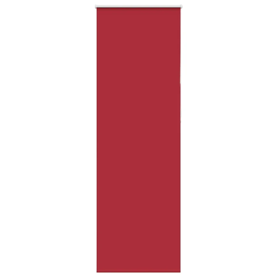 Store enrouleur occultant rouge largeur du tissu 80,7 cm - 2