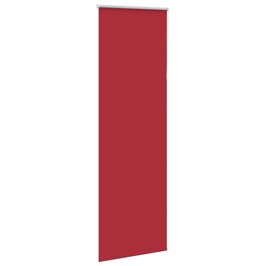 Store enrouleur occultant rouge largeur du tissu 80,7 cm - 3