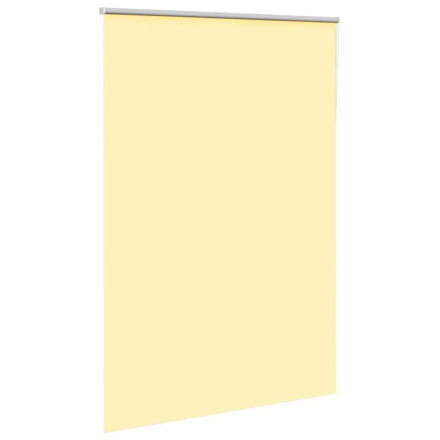 Store enrouleur occultant jaune largeur du tissu 161,6 cm - 3