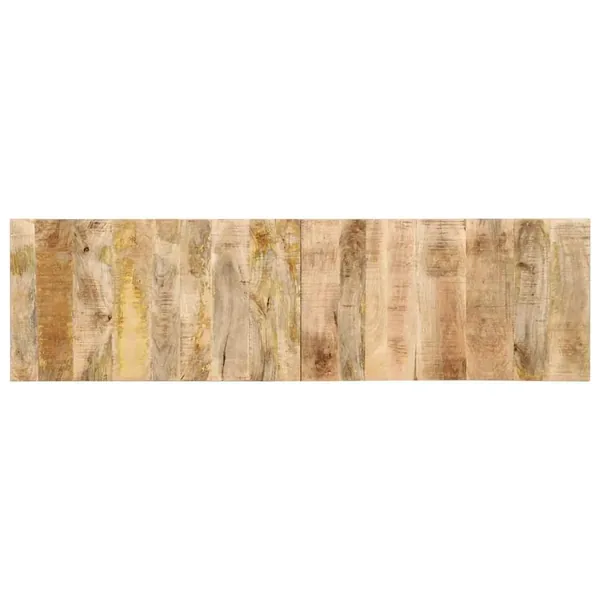 Tête de lit 180 cm bois de manguier brut massif