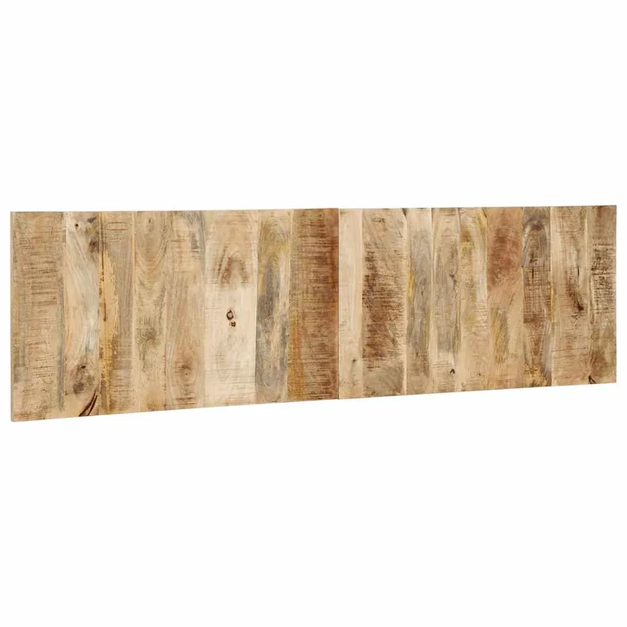 Tête de lit 180 cm bois de manguier brut massif - 2