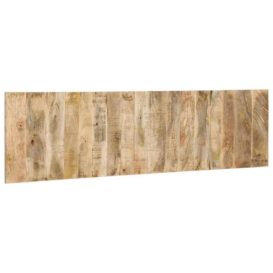 Tête de lit 180 cm bois de manguier brut massif - 3