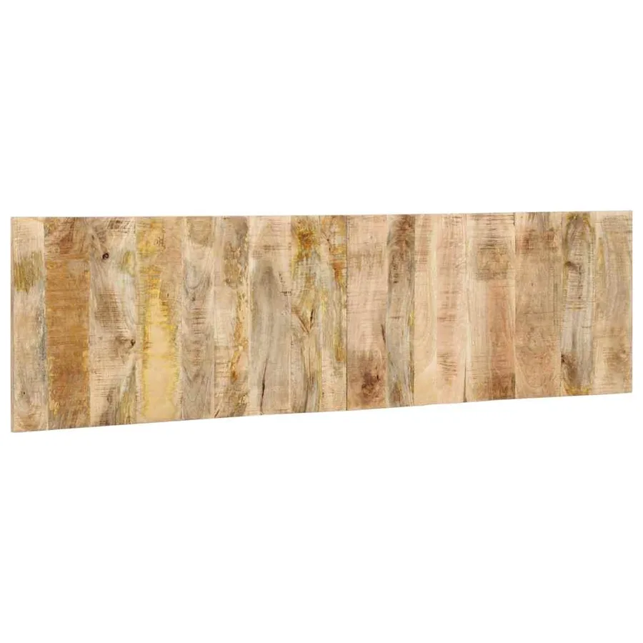 Tête de lit 180 cm bois de manguier brut massif - 4