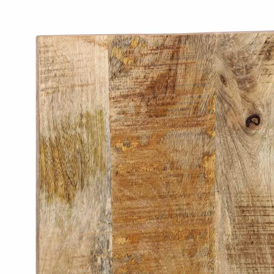 Tête de lit 180 cm bois de manguier brut massif - 6