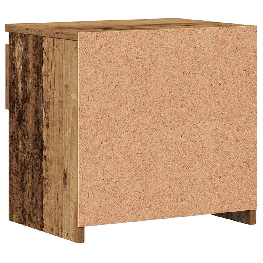 Tables de chevet 2 pcs vieux bois 40x30x39 cm bois ingénierie - 5