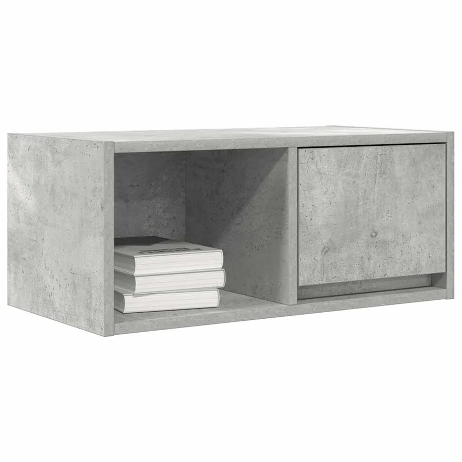 Meubles TV 2 pcs gris béton 60x31x25,5 cm bois d'ingénierie - 4