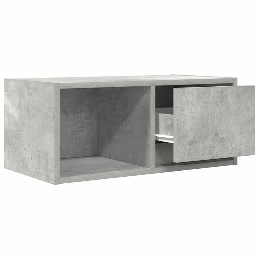Meubles TV 2 pcs gris béton 60x31x25,5 cm bois d'ingénierie - 5