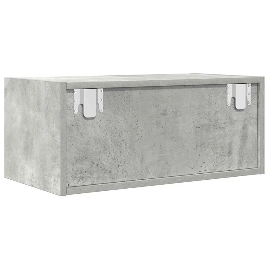 Meubles TV 2 pcs gris béton 60x31x25,5 cm bois d'ingénierie - 9