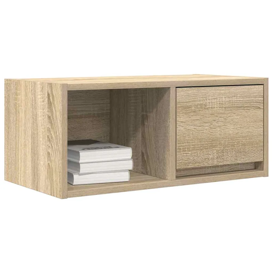 Meubles TV 2 pcs chêne sonoma 60x31x25,5 cm bois d'ingénierie - 4