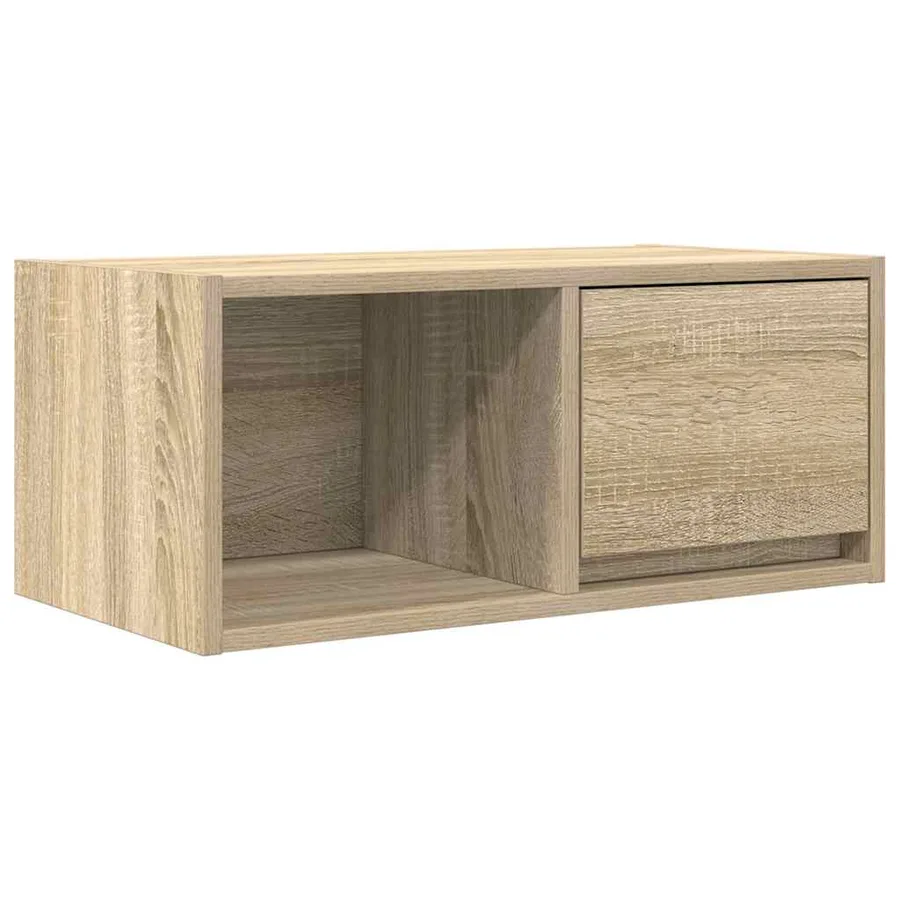 Meubles TV 2 pcs chêne sonoma 60x31x25,5 cm bois d'ingénierie - 6