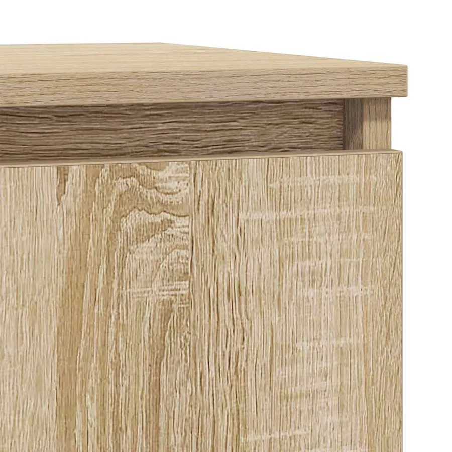 Buffet chêne sonoma 29,5x34x76 cm bois d'ingénierie - 10