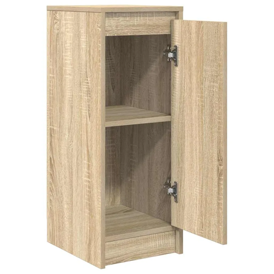 Buffet chêne sonoma 29,5x34x76 cm bois d'ingénierie - 5