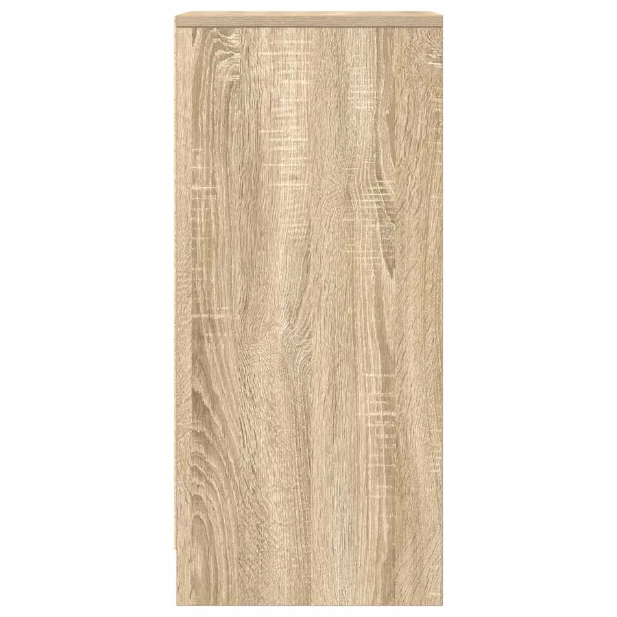Buffet chêne sonoma 29,5x34x76 cm bois d'ingénierie - 7