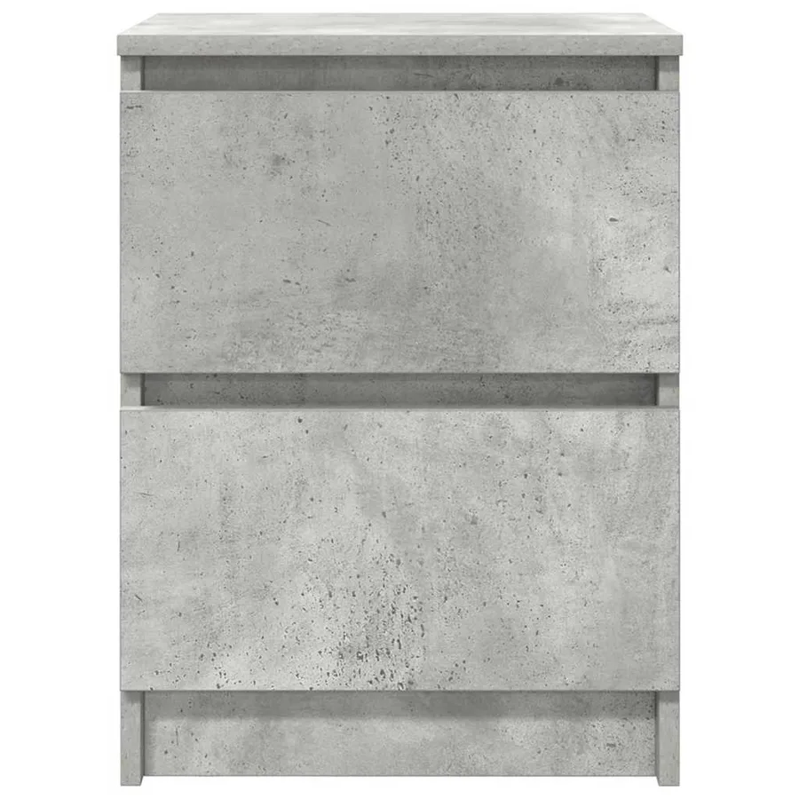Meuble TV gris béton 40x35x54 cm bois d'ingénierie - 6