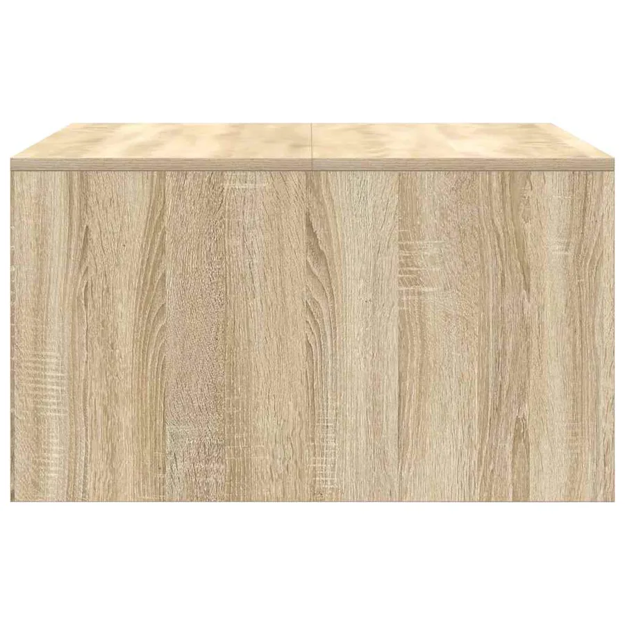 Table basse avec tiroirs chêne sonoma 70,5x70x40 cm - 7