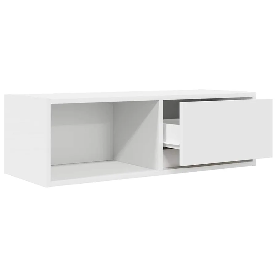 Meubles TV 2 pcs blanc 80x31x25,5 cm bois d'ingénierie - 5