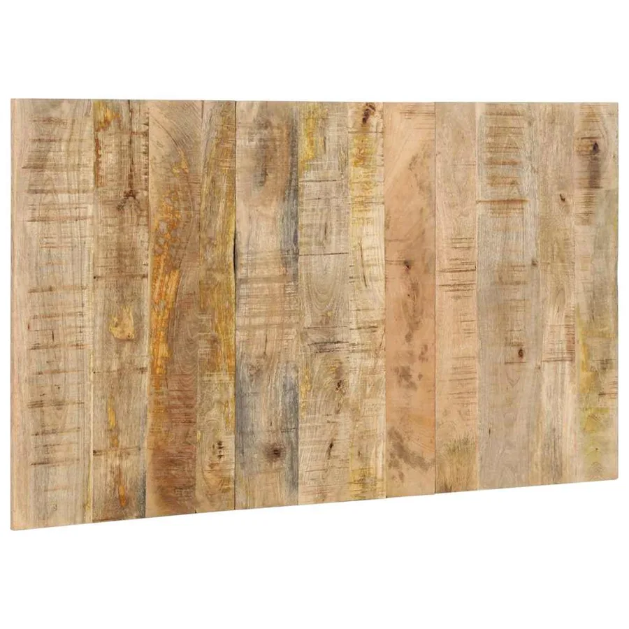 Tête de lit 140 cm bois de manguier brut massif - 2
