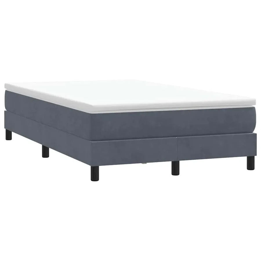 Sommier à lattes de lit sans matelas gris foncé 120x220cm - 3