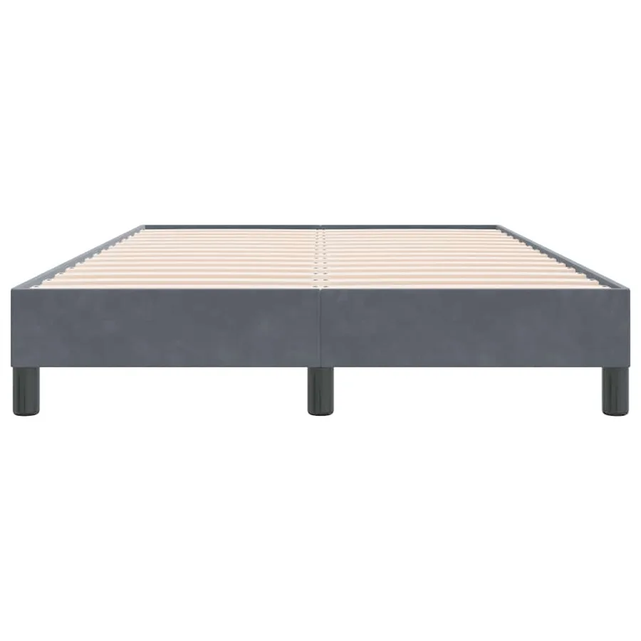 Sommier à lattes de lit sans matelas gris foncé 120x220cm - 5