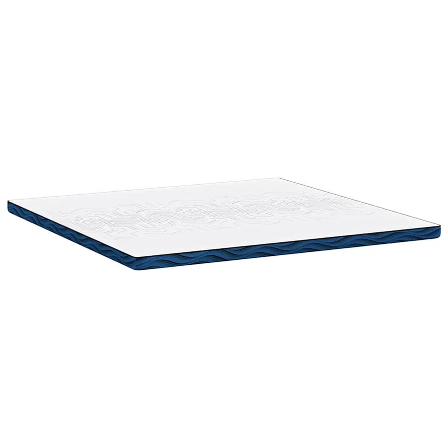 Surmatelas Blanc 180 x 200 cm Tissu jacquard - 6