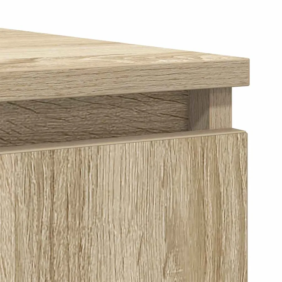 Buffet avec tiroirs chêne sonoma 100,5x35x76 cm bois ingénierie - 10